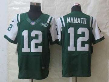 Joe Namath New York Jets green Elite jersey