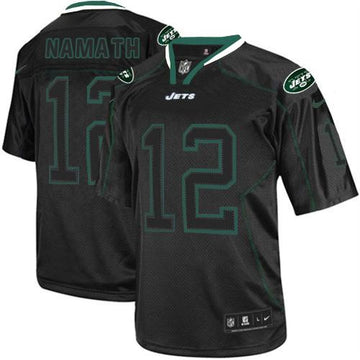 Joe Namath New York Jets black Elite jersey
