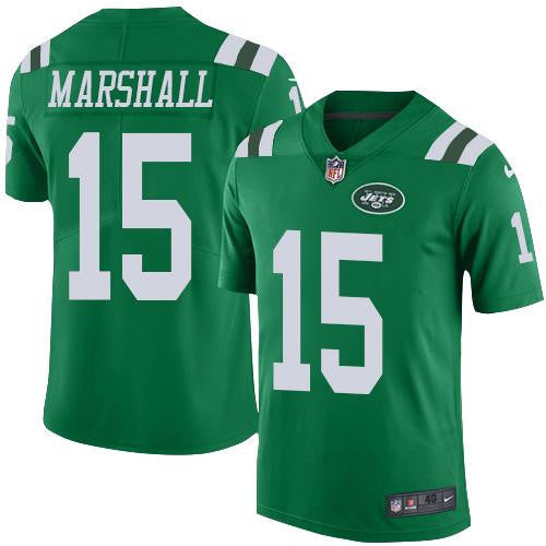 Brandon Marshall New York Jets green Elite jersey