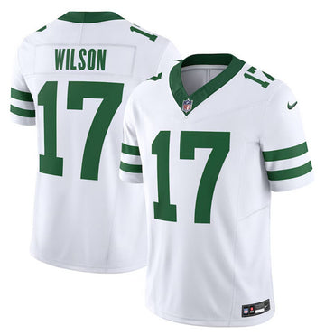Garrett Wilson New York Jets white Vapor jersey