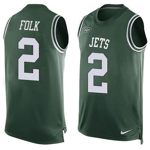Nick Folk New York Jets green Limited jersey