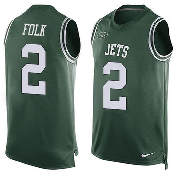 Nick Folk New York Jets green Limited jersey