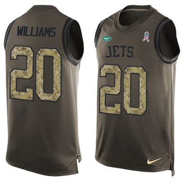 Marcus Williams New York Jets green Salute To Service jersey