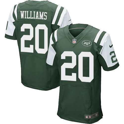 Marcus Williams New York Jets green Elite jersey