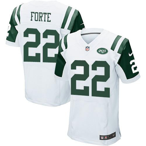 Matt Forte New York Jets white Elite jersey