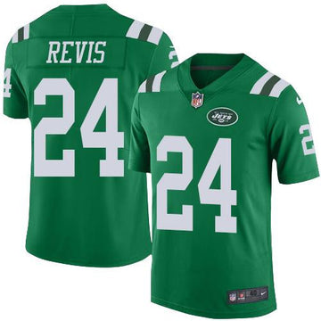 Darrelle Revis New York Jets green Elite jersey