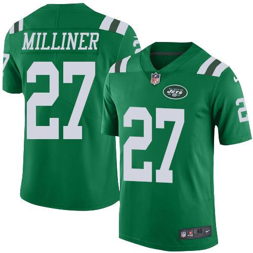 Dee Milliner New York Jets green Elite jersey