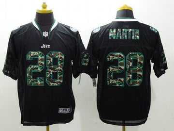 Curtis Martin New York Jets black Elite jersey