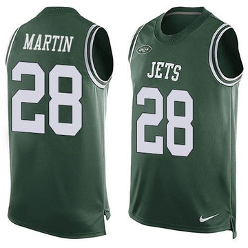Curtis Martin New York Jets green Limited jersey