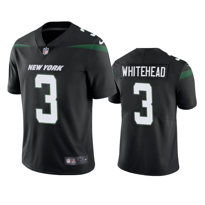Jordan Whitehead New York Jets black Vapor jersey