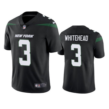 Jordan Whitehead New York Jets black Vapor jersey
