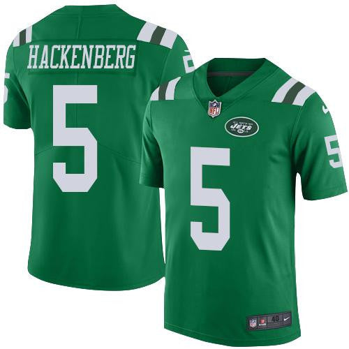 Christian Hackenberg New York Jets green Elite jersey