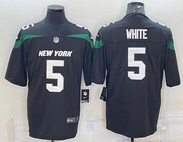 Mike White New York Jets black Untouchable jersey