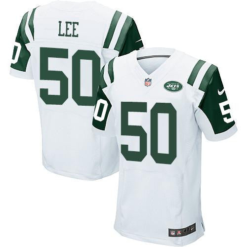 Darron Lee New York Jets white Elite jersey