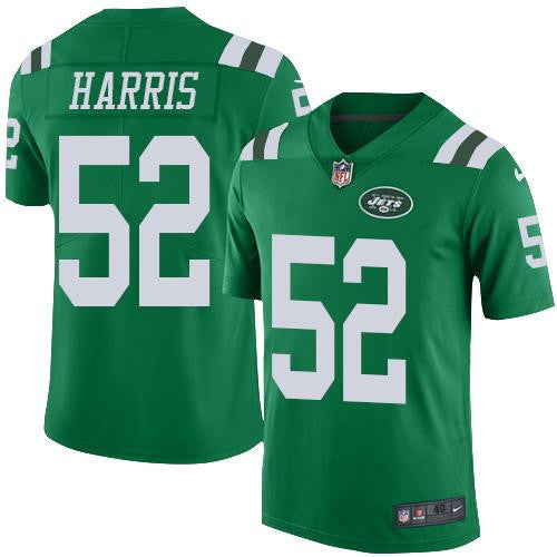 David Harris New York Jets green Elite jersey