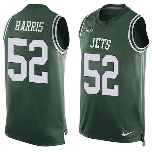 David Harris New York Jets green Limited jersey