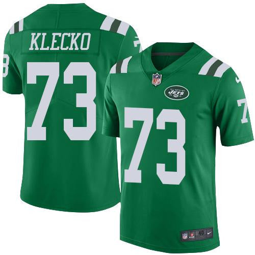 Joe Klecko New York Jets green Elite jersey