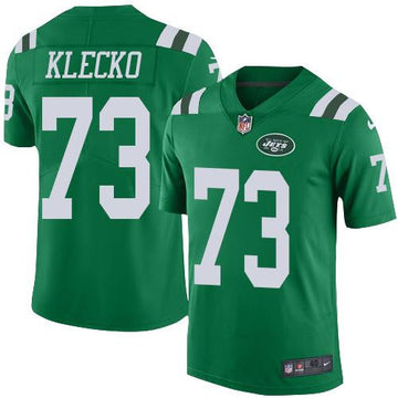 Joe Klecko New York Jets green Elite jersey
