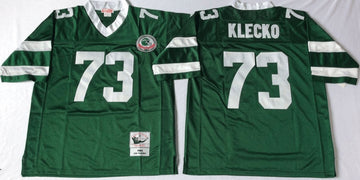 Joe Klecko New York Jets green Throwback jersey