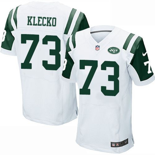 Joe Klecko New York Jets white Elite jersey