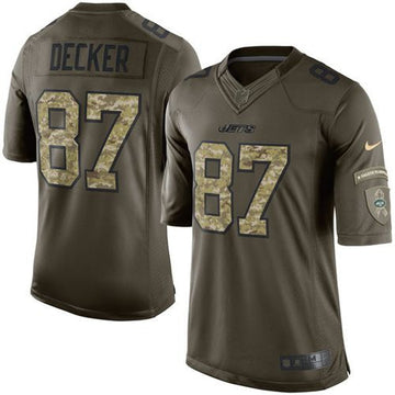 Eric Decker New York Jets green Salute To Service jersey