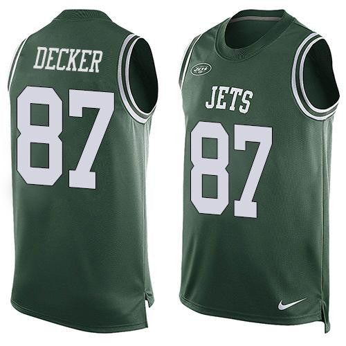 Eric Decker New York Jets green Limited jersey