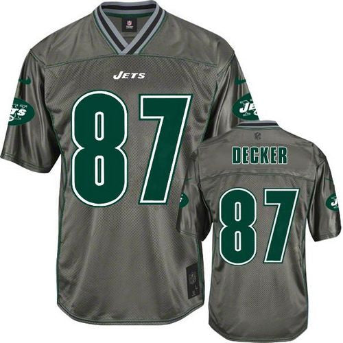 Eric Decker New York Jets grey Vapor jersey