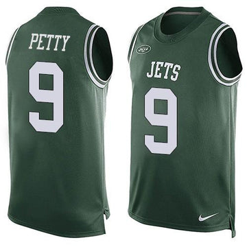 Bryce Petty New York Jets green Limited jersey
