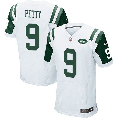 Bryce Petty New York Jets white Elite jersey