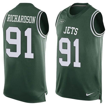 Sheldon Richardson New York Jets green Limited jersey