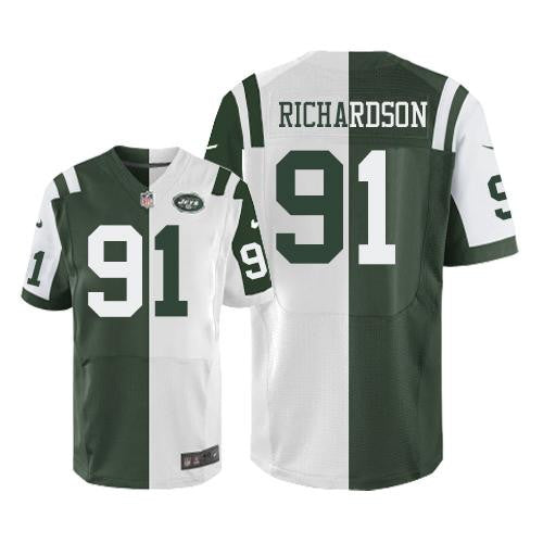 Sheldon Richardson New York Jets green Elite jersey
