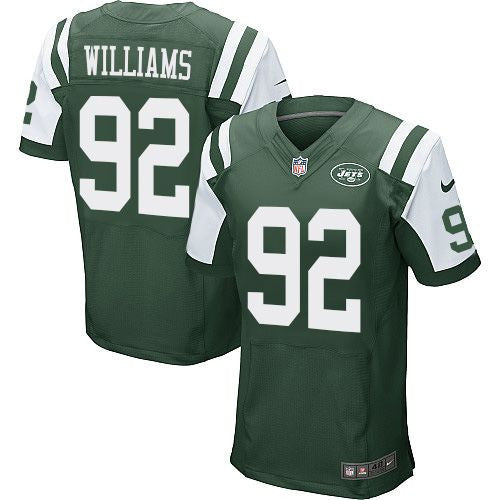 Leonard Williams New York Jets green Elite jersey
