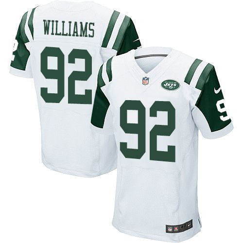 Leonard Williams New York Jets white Elite jersey