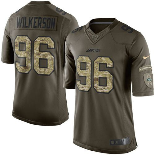 Muhammad Wilkerson New York Jets green Salute To Service jersey