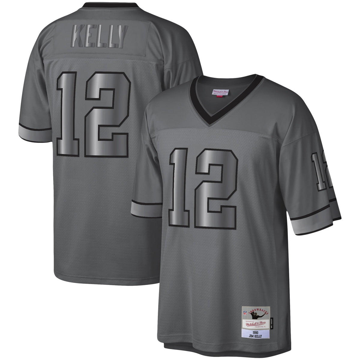 Jim Buffalo Bills charcoal jersey