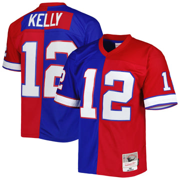 Jim Buffalo Bills royal Split jersey