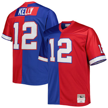 Jim Buffalo Bills royal Split jersey