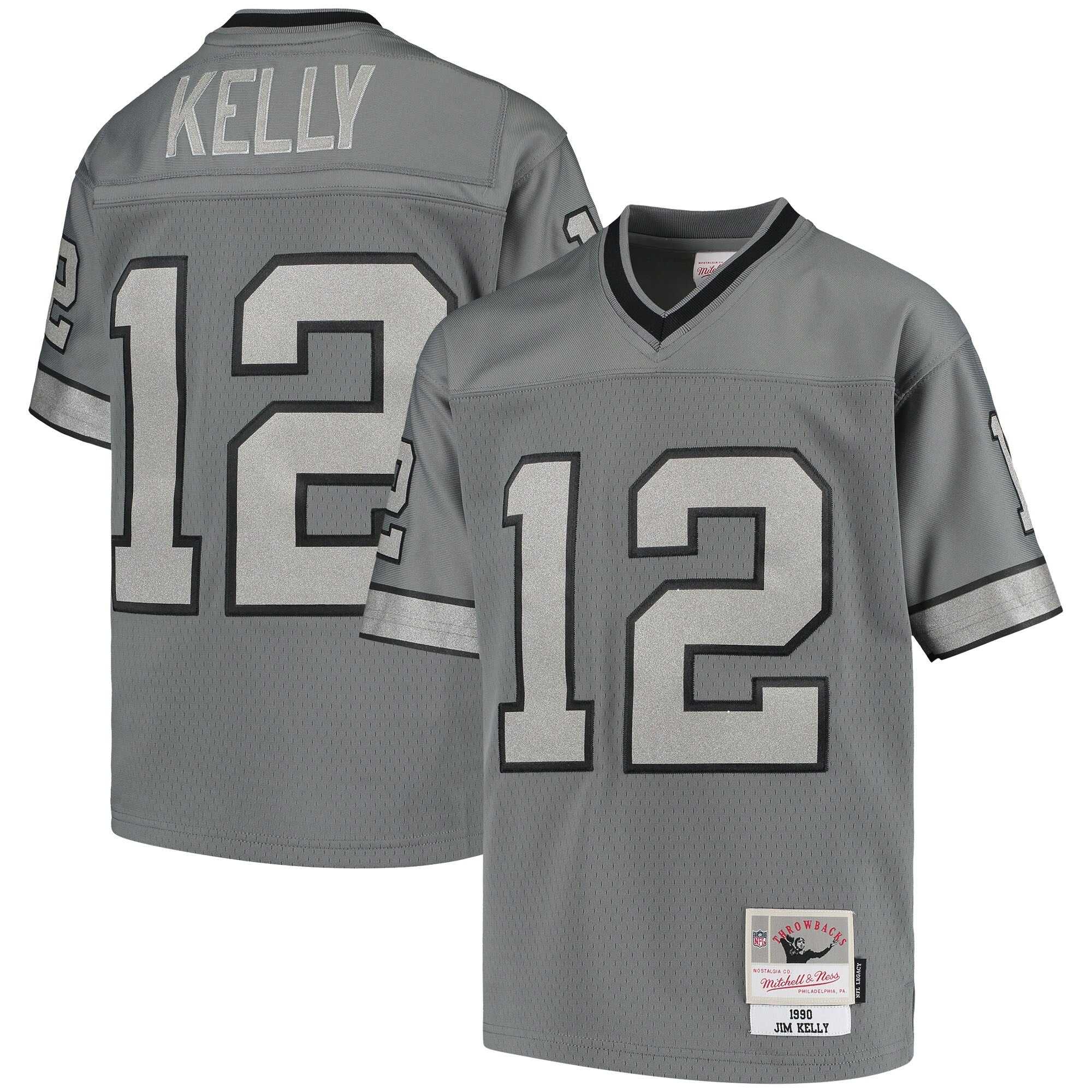 Jim Buffalo Bills charcoal jersey