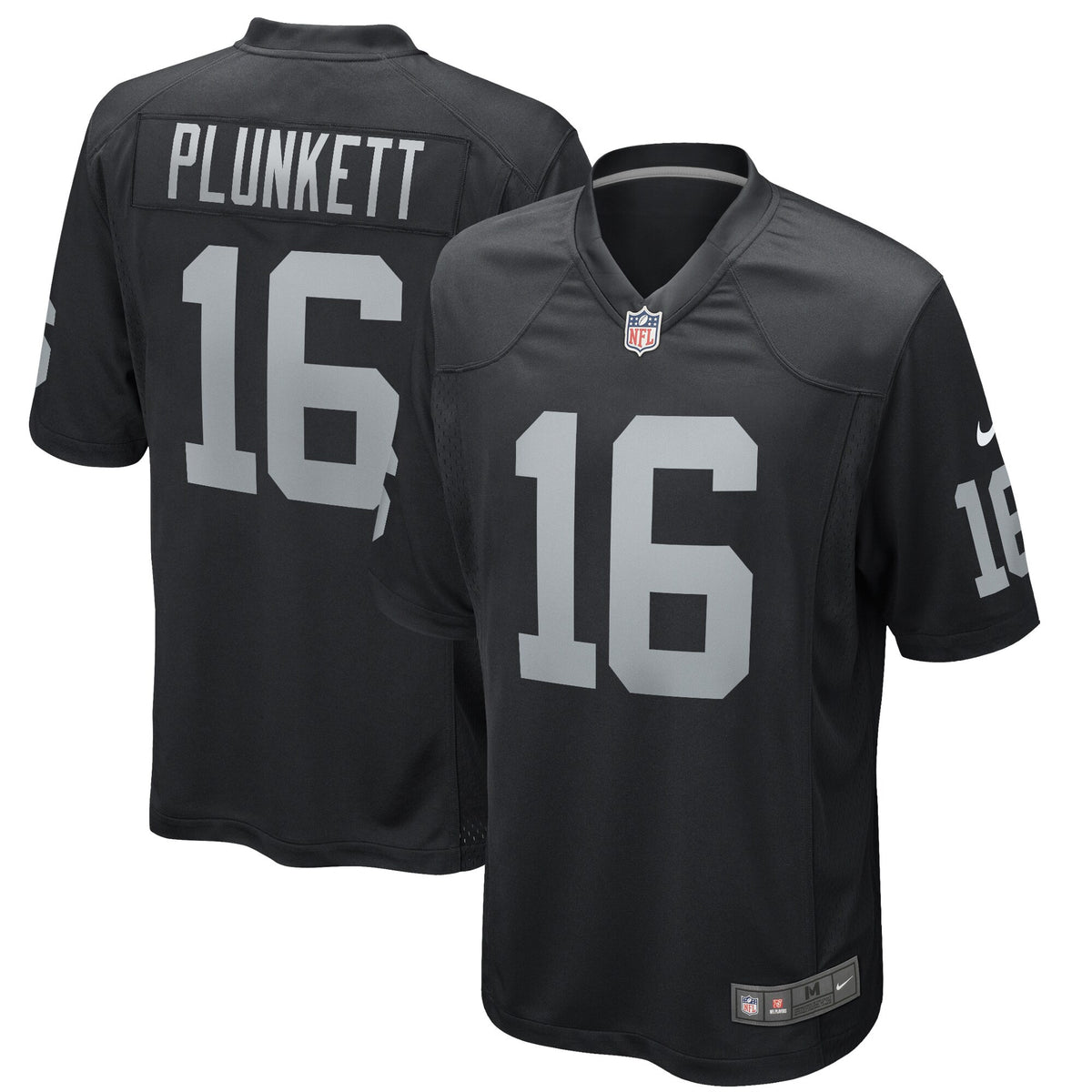 Jim Plunkett Las Vegas Raiders black Game jersey