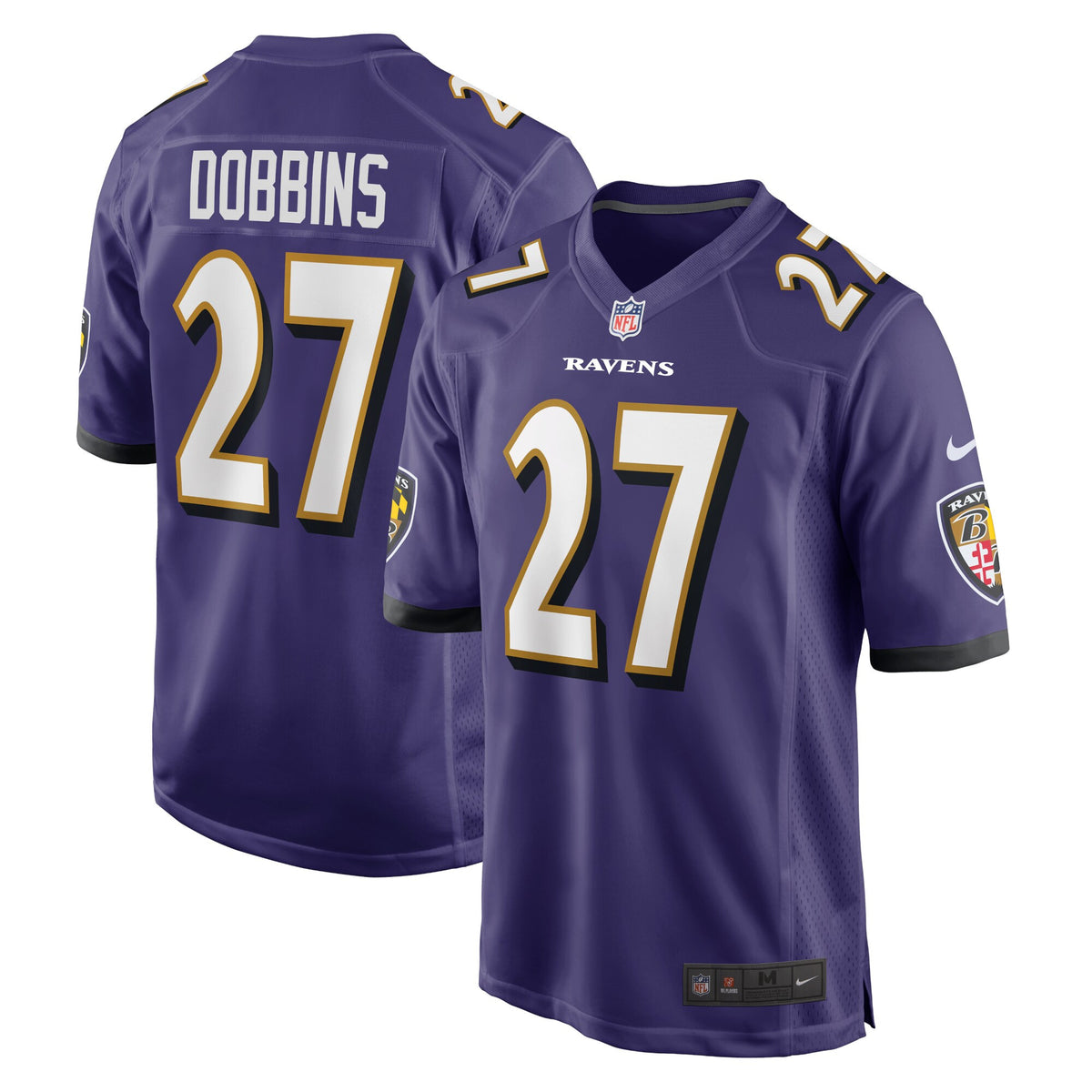 J.k. Dobbins Baltimore Ravens purple Game jersey