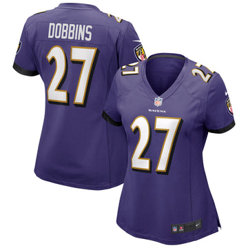 J.k. Dobbins Baltimore Ravens purple jersey