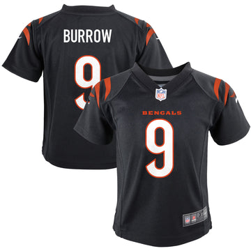 Joe Burrow Cincinnati Bengals black jersey
