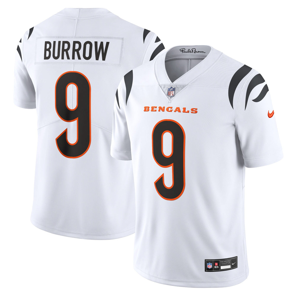 Joe Burrow Cincinnati Bengals white Untouchable jersey