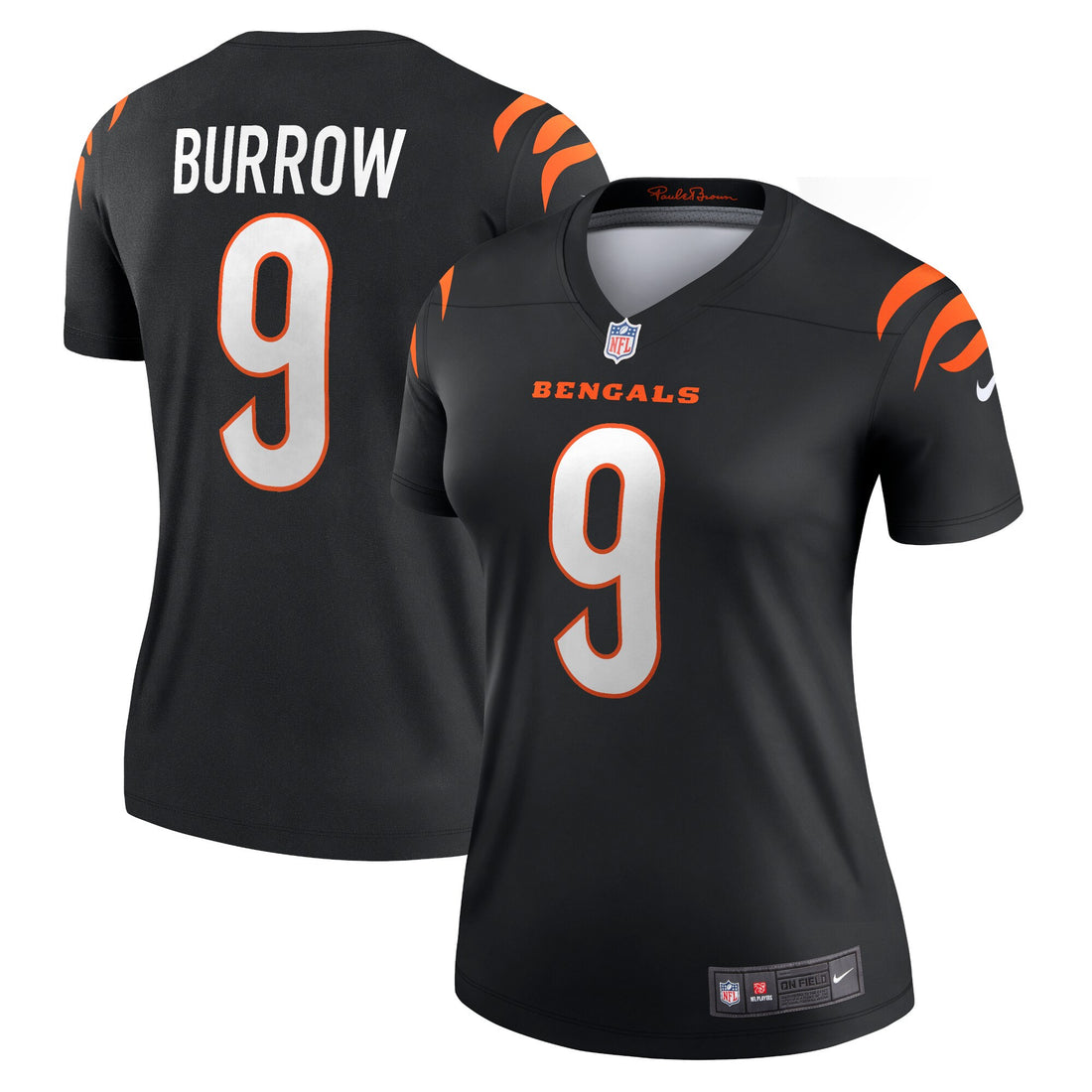 Joe Burrow Cincinnati Bengals black Legend jersey