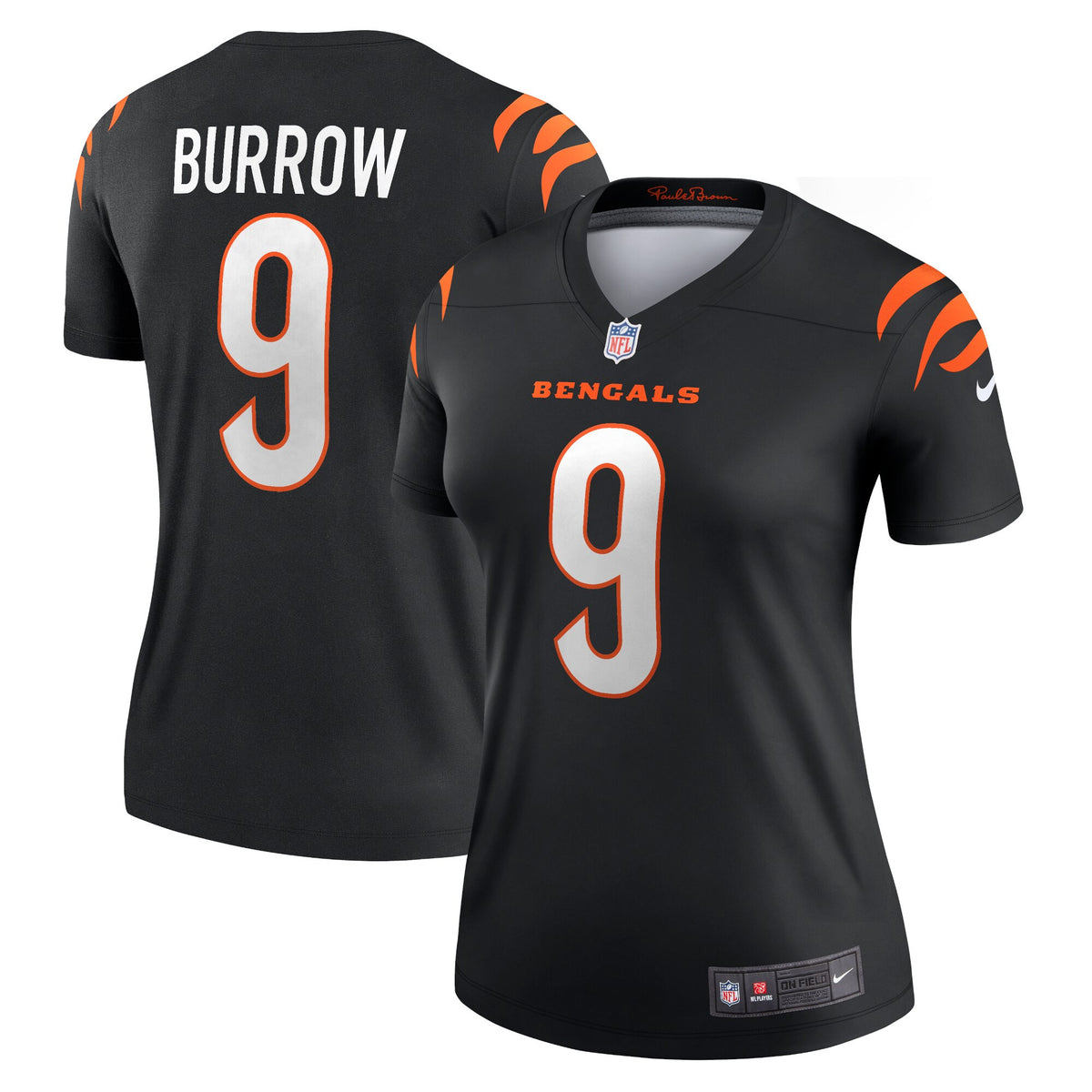 Joe Burrow Cincinnati Bengals black Legend jersey