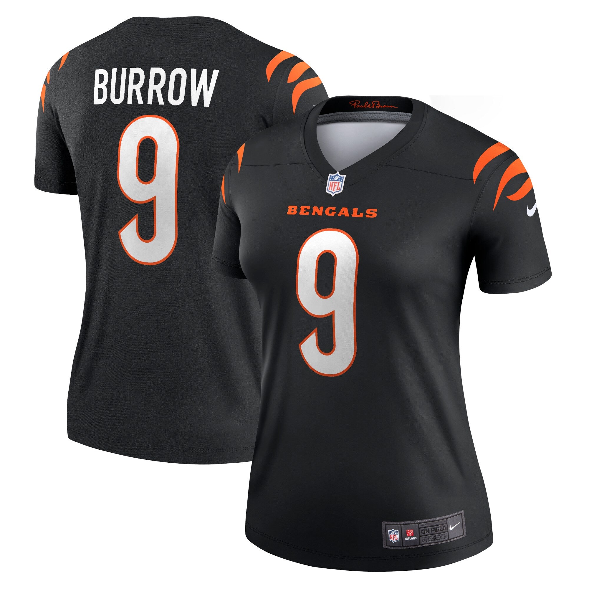 Joe Burrow Cincinnati Bengals black Legend jersey
