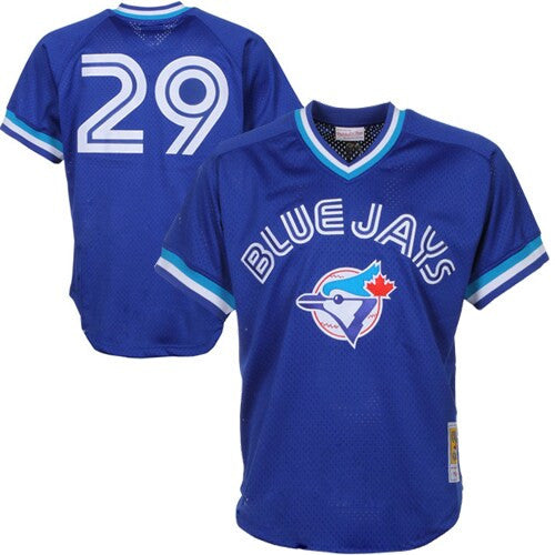 Joe Carter Toronto Blue Jays royal Cooperstown jersey