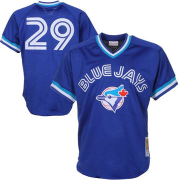 Joe Carter Toronto Blue Jays royal Cooperstown jersey