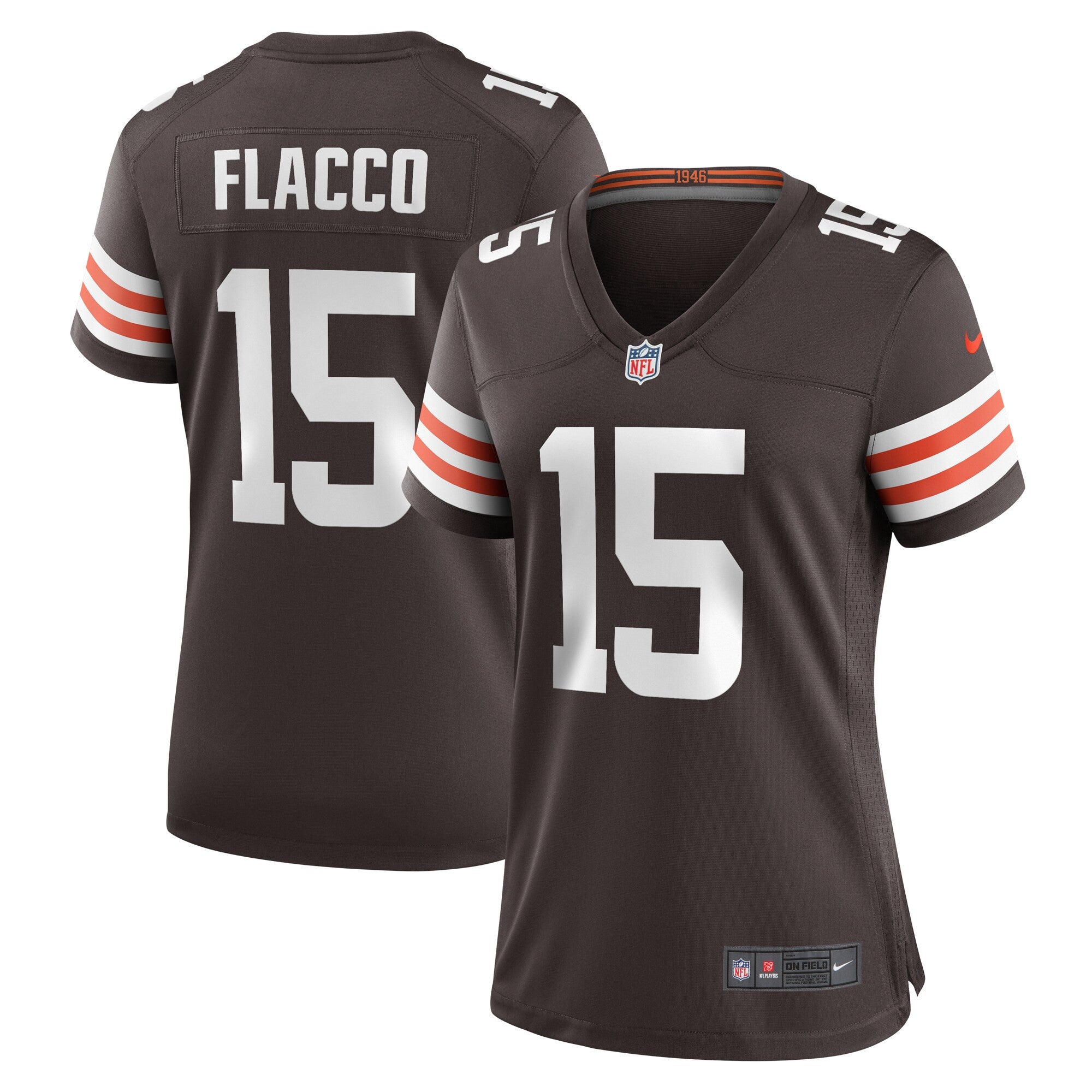 Joe Flacco Cleveland Browns brown Game jersey