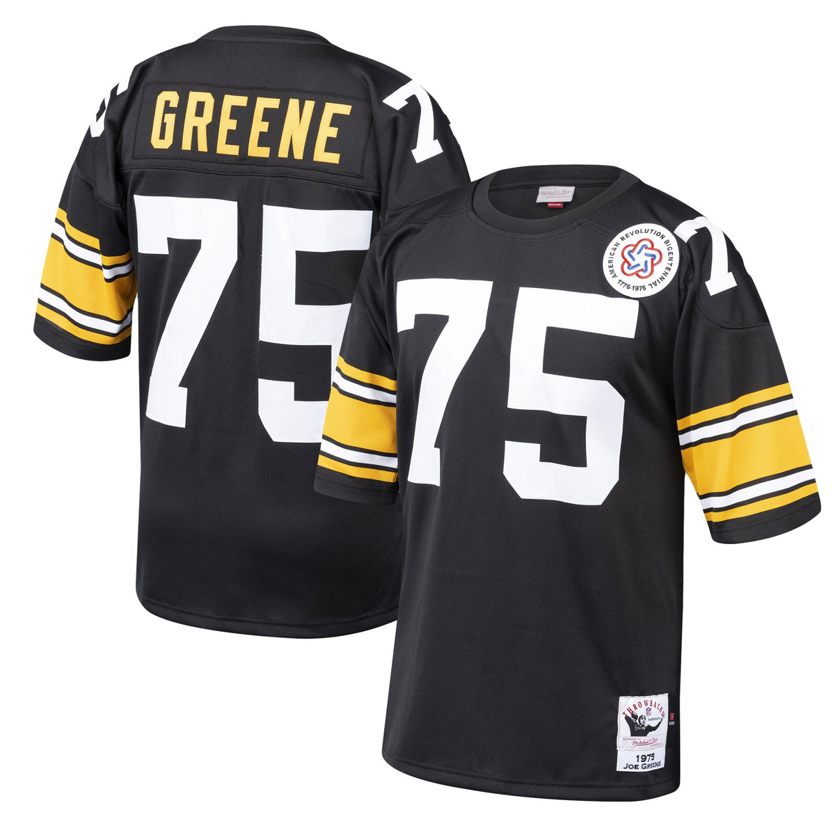 Joe Greene Pittsburgh Steelers black Throwback jersey
